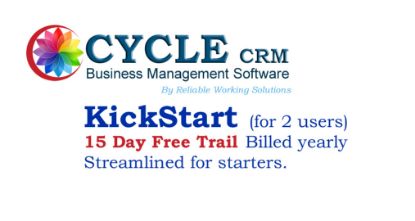 Picture of Trail - 100004KA - Cycle CRM, Totally Mobile Office Solution, Kickstart 15 Day Trail Edition