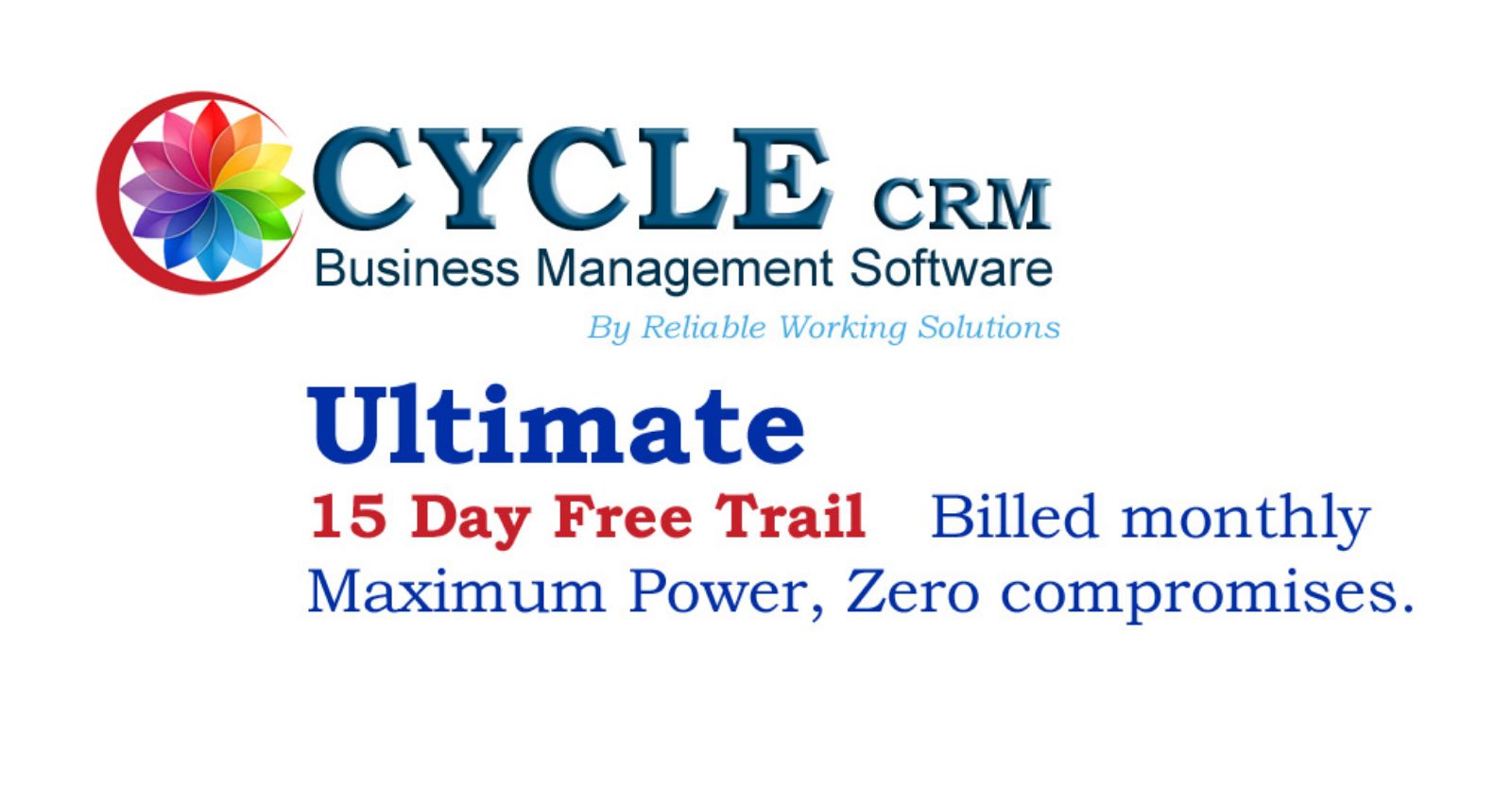 Picture of Trail - 100009UM - Cycle CRM a Totally Mobile Office Solution, Ultimate 15 Day Trail Edition